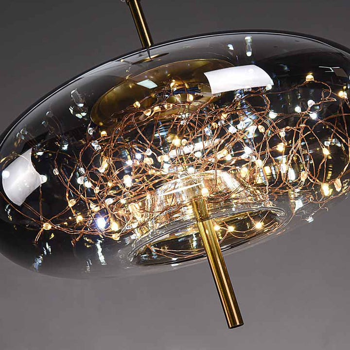 AstraGlow Modern Suspension Light | Luxury LED Pendant Lamp for Bedside