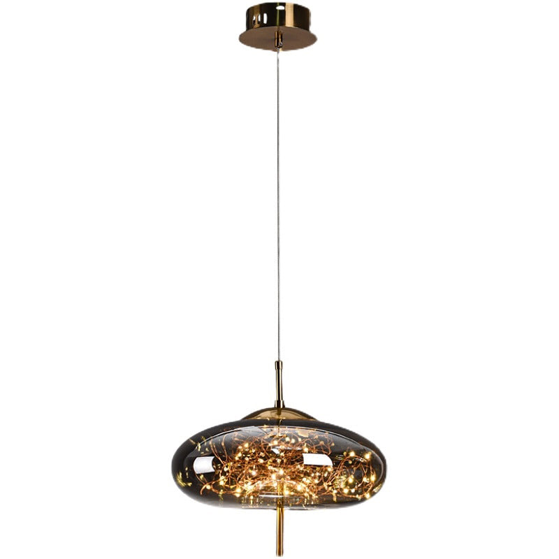 AstraGlow Modern Suspension Light | Luxury LED Pendant Lamp for Bedside