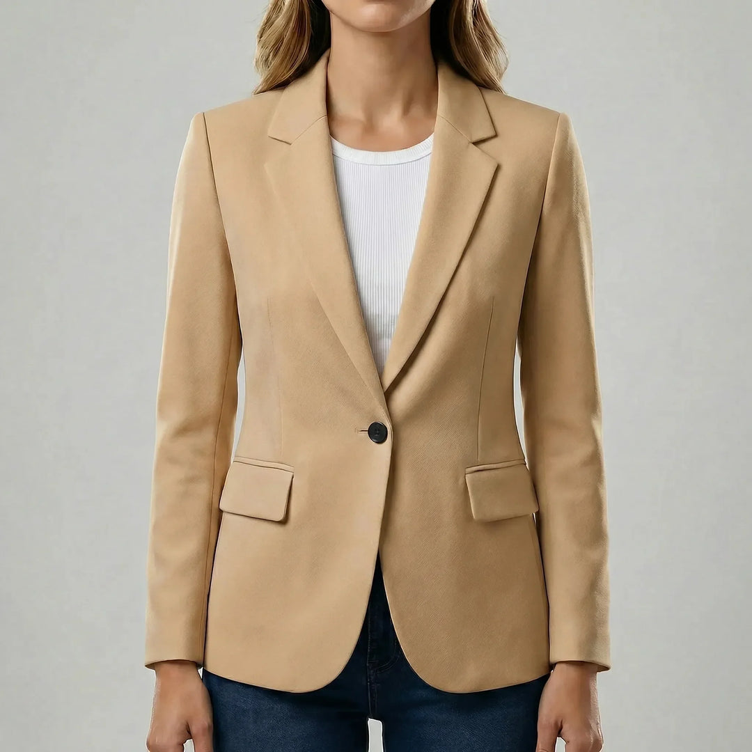 Fitted Stretch-Comfort Blazer - Alexandra