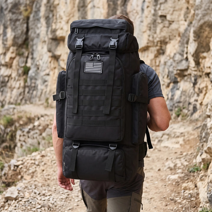 Large-Capacity Tactical Hiking Rucksack – Summitrak