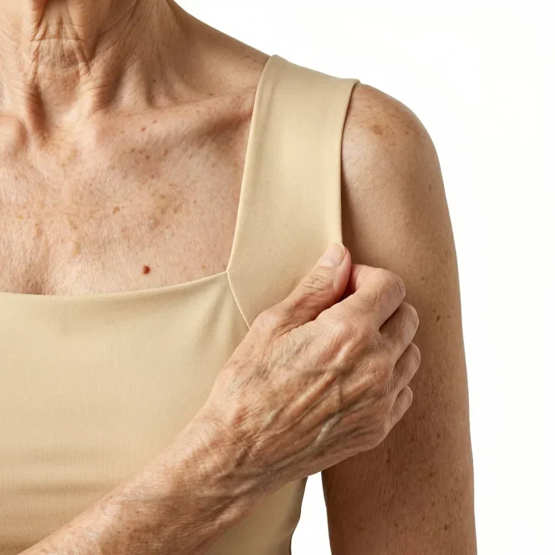 Comfort Vest Top with Built-In Bra Support