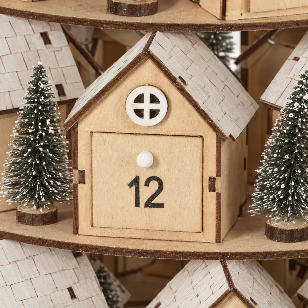 Tiered Village Advent Calendar - Nivosa