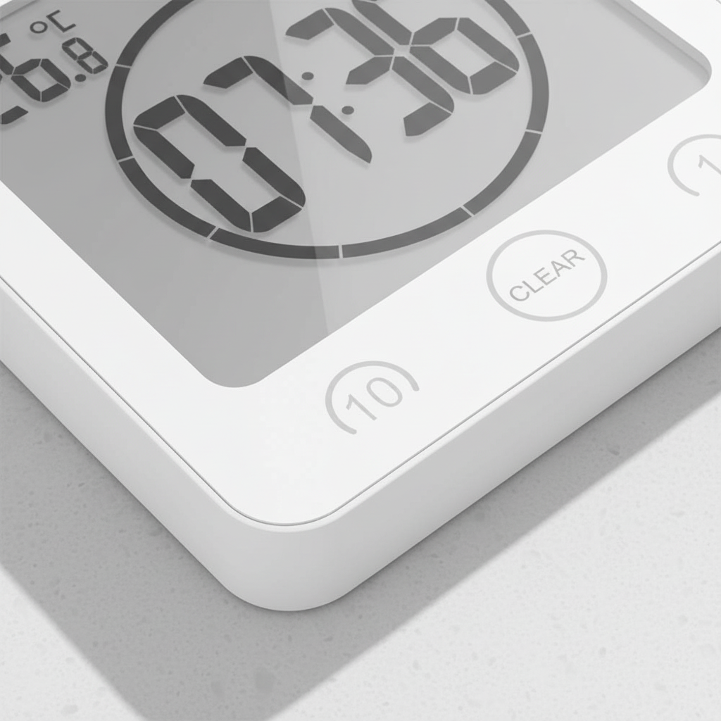 Shower Timer with Suction Cup Mount - SplashClock