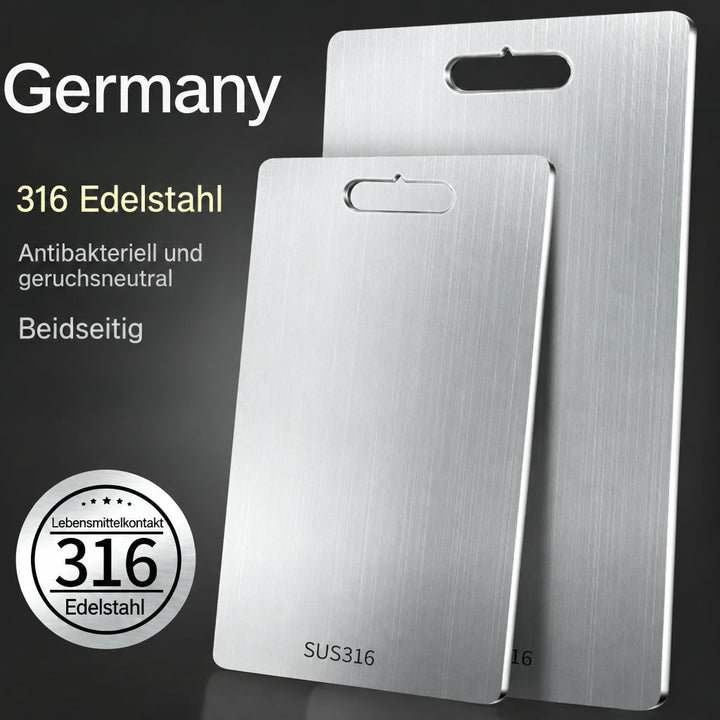 Titanium Kitchen Chopping Board – 316 Grade, Double-Sided