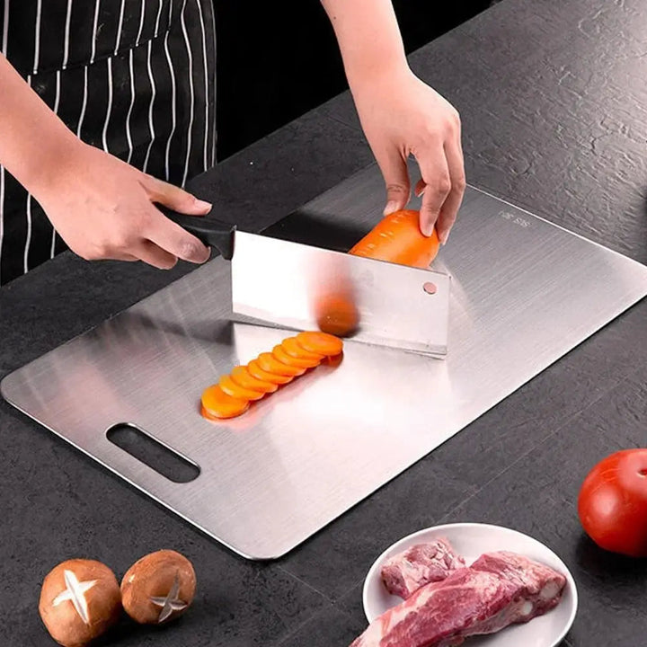 Titanium Kitchen Chopping Board – 316 Grade, Double-Sided