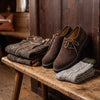 Men's Traditional Suede Haferl Shoes – Oktoberfest 2026