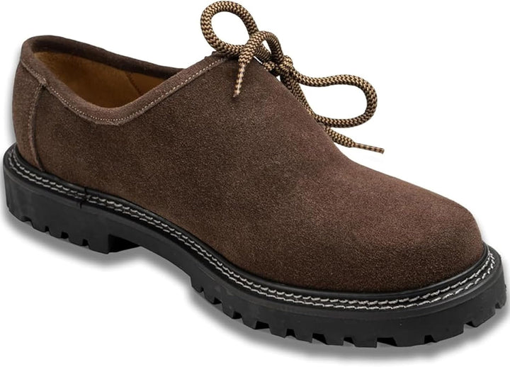 Men's Traditional Suede Haferl Shoes – Oktoberfest 2026