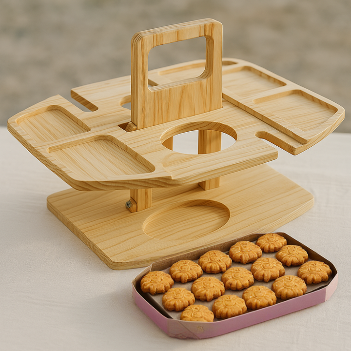 Portable Wooden Picnic Table – WineNest