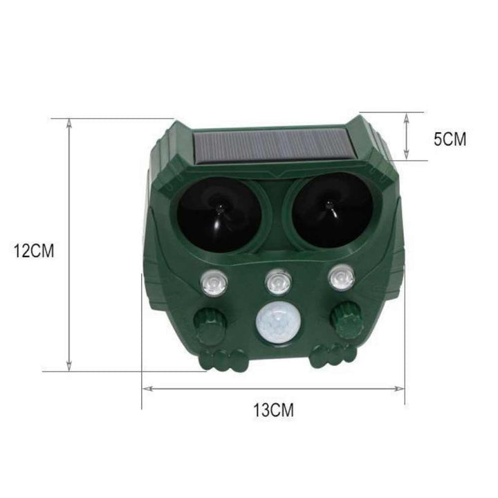 Solar Ultrasonic Pest Repeller for Gardens