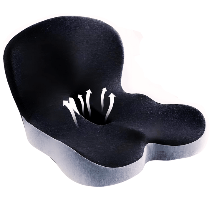 ERGOCOMFORT PAD – Premium Memory Foam Cushion for Posture and Comfort