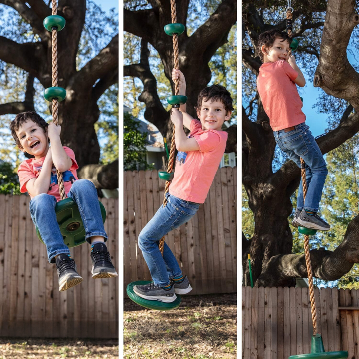 Climbing Rope and Garden Swing with Platform – JungleRope