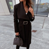 Belted Elegance Coat