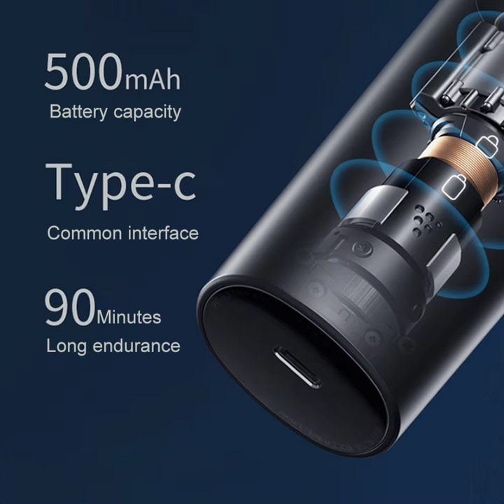 Rechargeable Nose and Ear Trimmer - Painless Facial Grooming