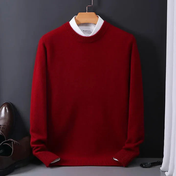 Caspian – Classic fine wool Sweater for Men