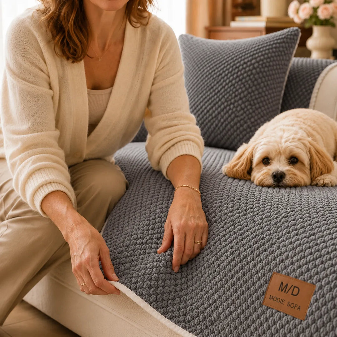 Anti-Slip Pet Sofa Cover – Plush Sofa Protector