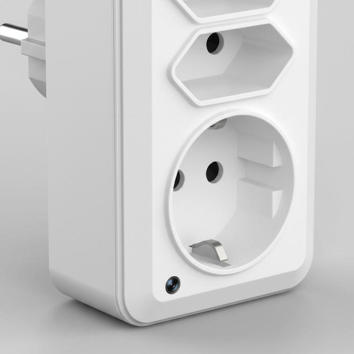 Multi-Socket Adapter with USB Ports – Practical Power for Home and Office