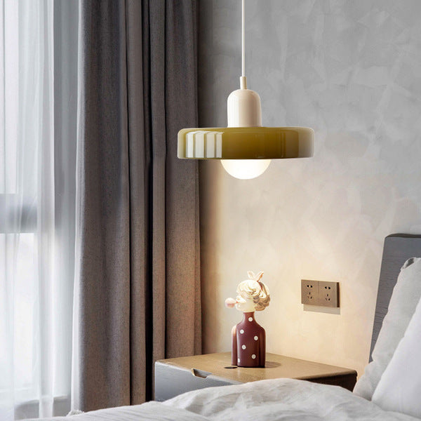 Colourful Bauhaus-Style Pendant Lamp - StiloGlas