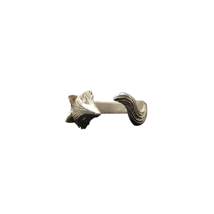 Silver Fox Ring for Women