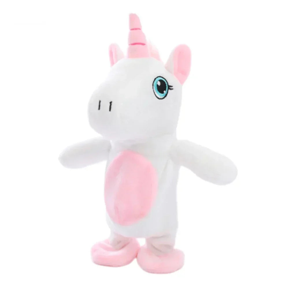 MagicTalk Talking and Walking Soft Toy - Unicorn