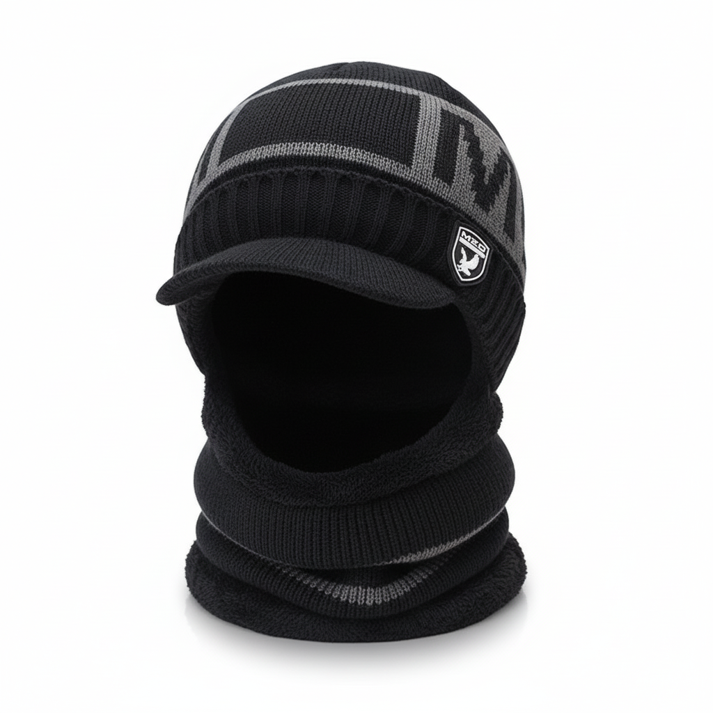 Warm Hat with Face Protection - WinterCap