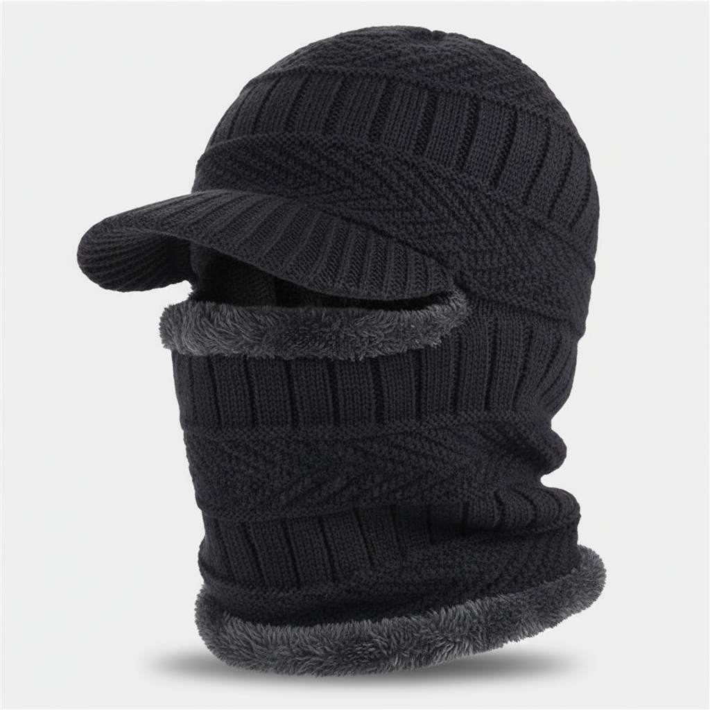 Warm Hat with Face Protection - WinterCap