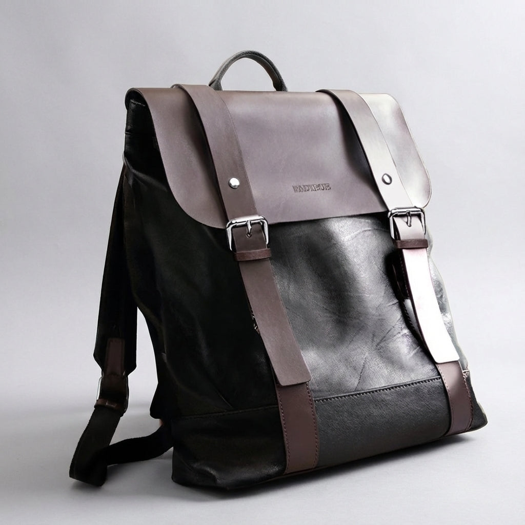 Waterproof Leather Rucksack – Velluno