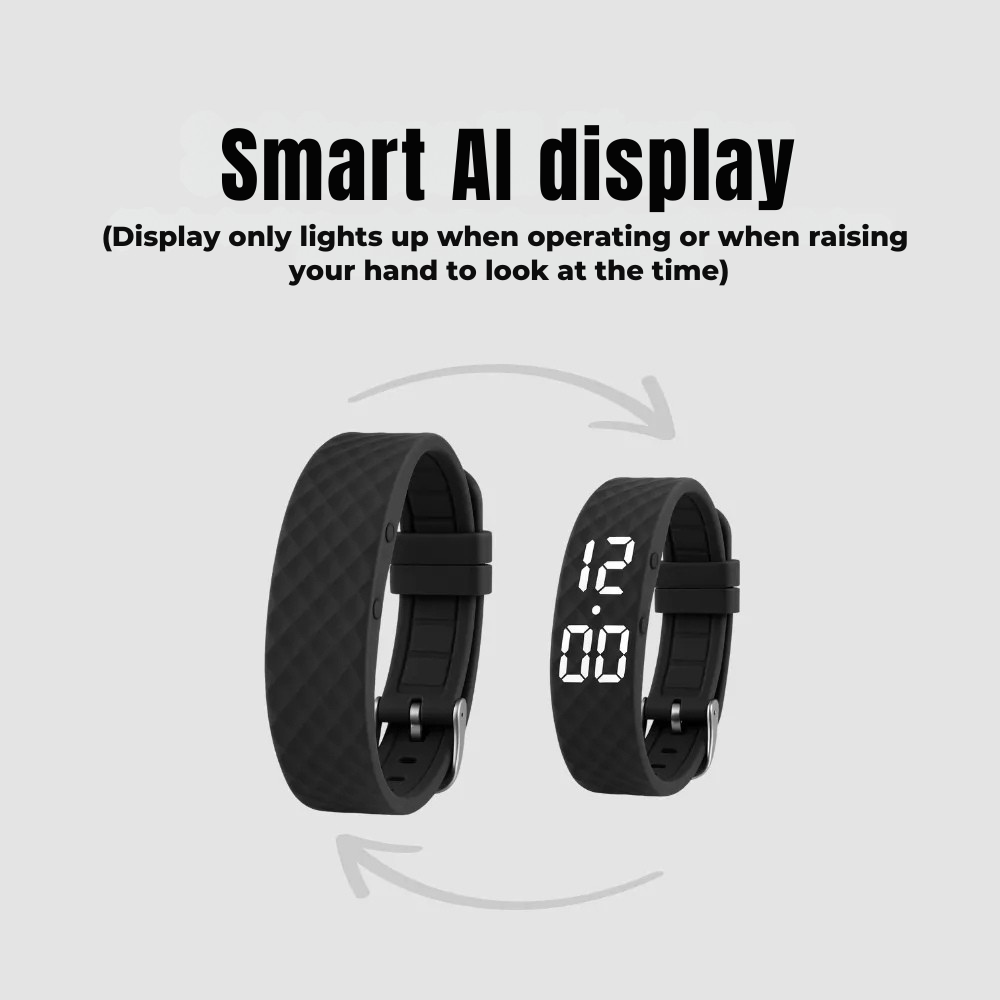Silent Vibration Alarm Clock | Quiet Wake-up | Adjustable Intensity