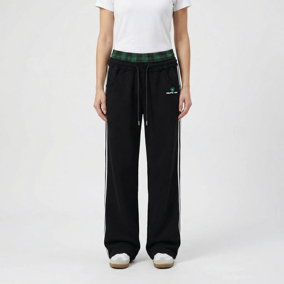 Wide Comfortable Joggers - Janine
