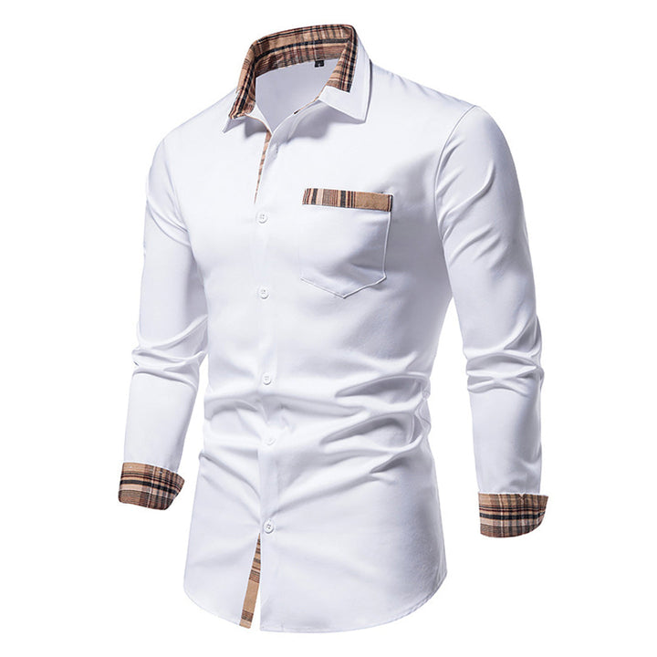 Modern Fit Contrast Shirt