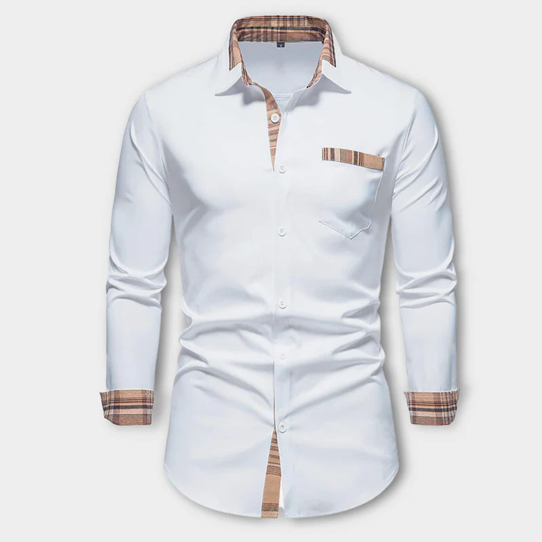 Modern Fit Contrast Shirt