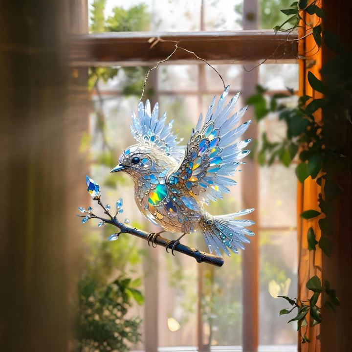 Bluebird Window Suncatcher Hanging Decoration