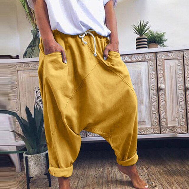 Trendy Men's Bohemian Harem Trousers - Luca