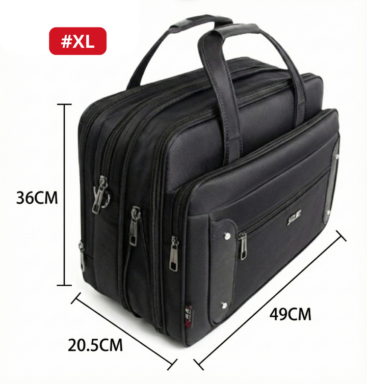 Men's Canvas Laptop and Business Bag