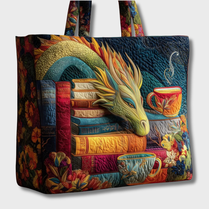 Handmade casual everyday bag with quilted design