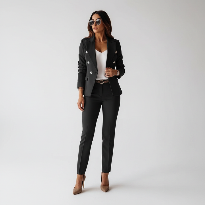 Two-Piece Blazer Set - Ariana