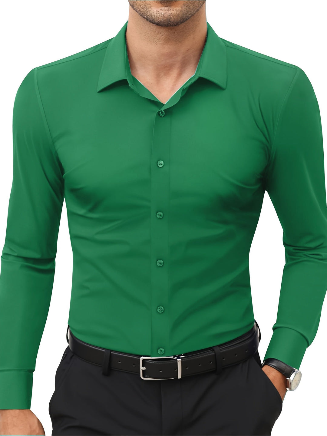 Comfortable Stretch Men's Shirt - Julian