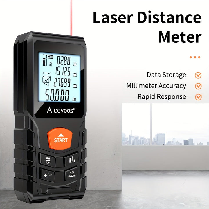 Compact Laser Measure – Precise and Rugged Measuring Tool