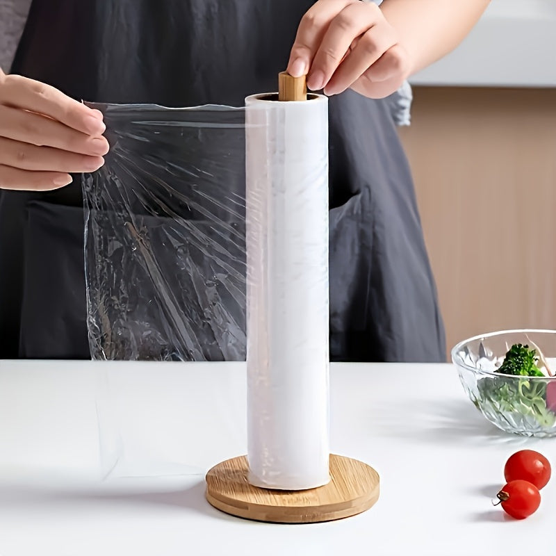 Bamboo Kitchen Roll Holder with Natural Finish – Elegant and Practical for the Worktop
