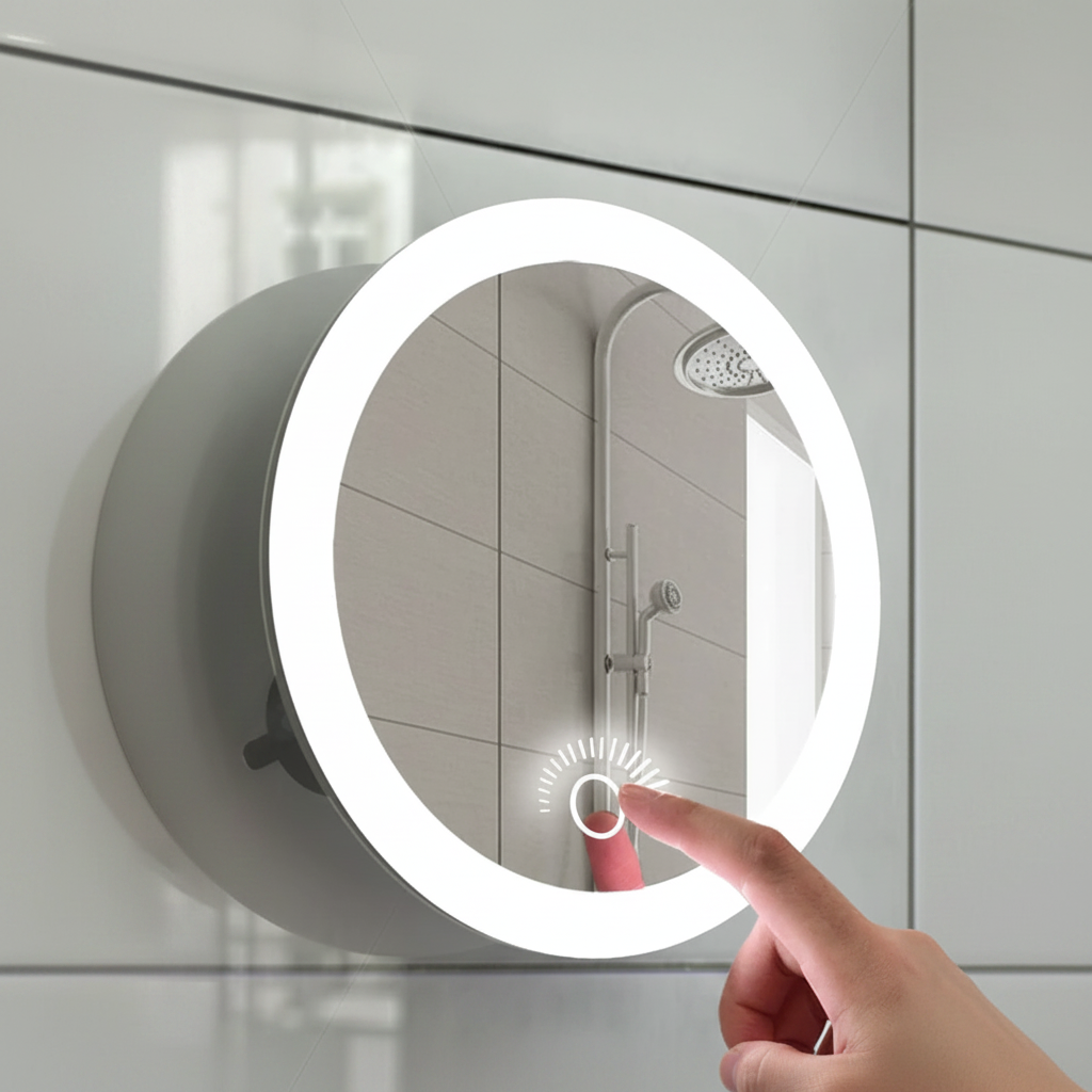 VisiLuxe 10-fach vergrößernder Schminkspiegel mit LED