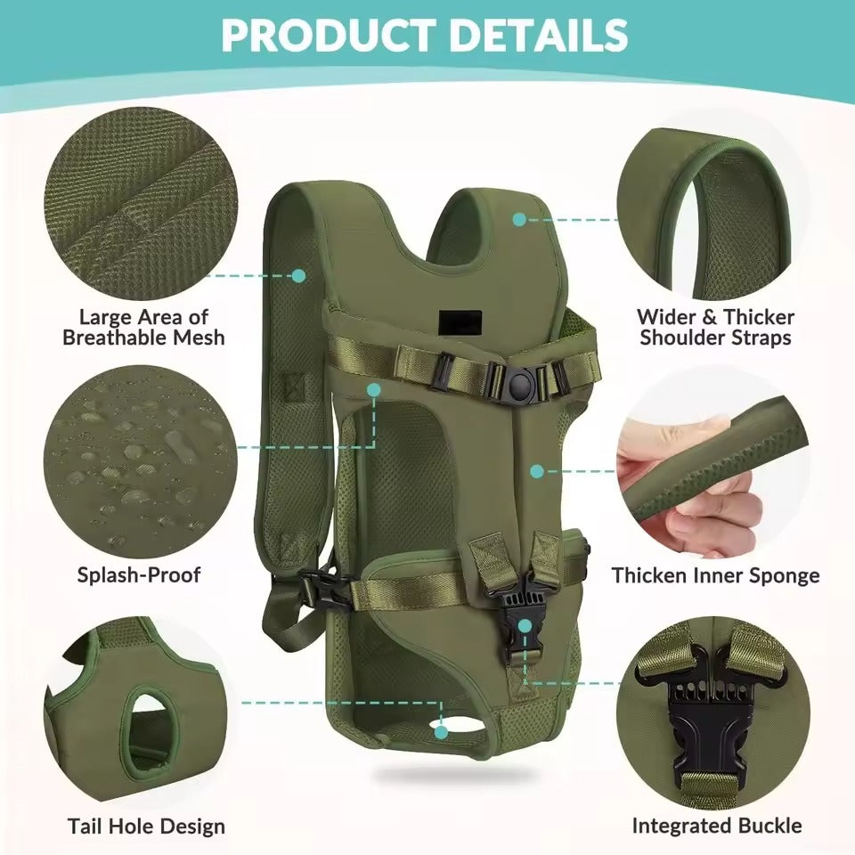 Portable Pet Carrier - Breathable & Ready to Travel