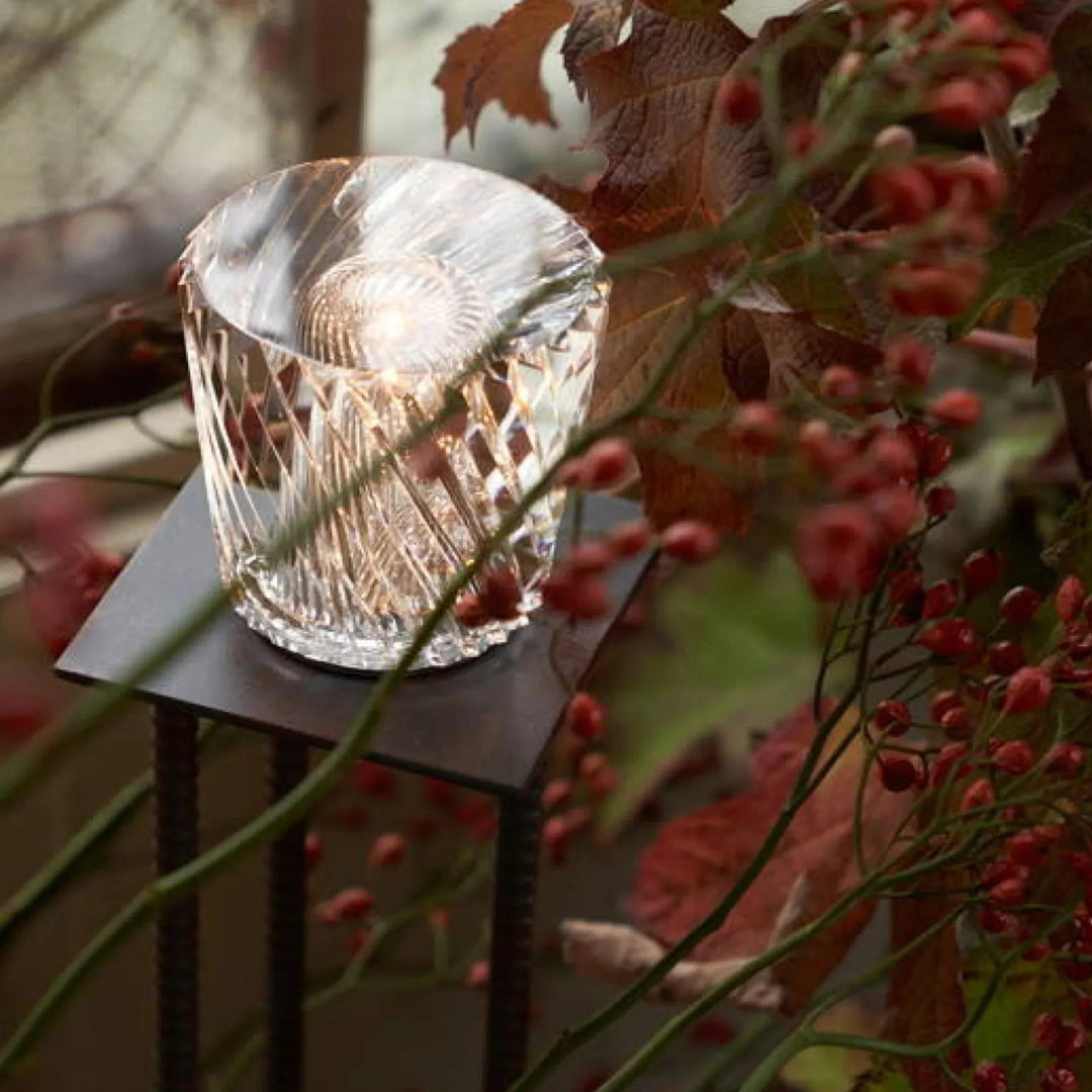 Rechargeable Crystal Table Lamp with Diamond Design – Luxury Edition