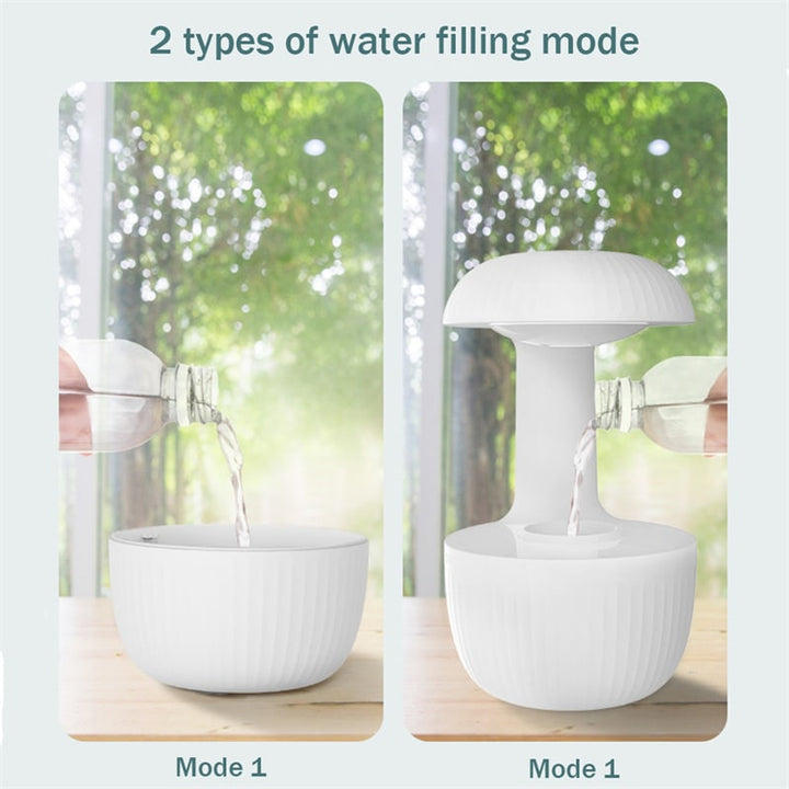 Anti Gravity Ultrasonic Cool Mist Humidifier with Levitating Water Droplet Effect