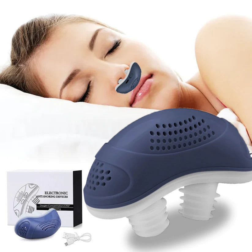 SleepAir Micro CPAP Sleep Apnoea Device – Compact for Travel & Anti-Snoring - CPAP Alternative