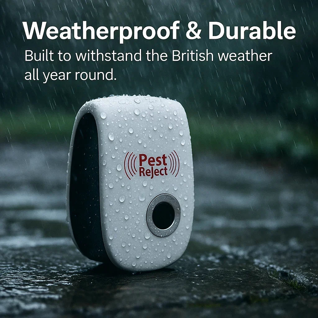 Ultrasonic Squirrel Repellent Device - Effective Pest Control to Keep Squirrels Away in 48 Hours for Gardens and Yards