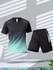 Men's Breathable Sports Set with T-Shirt and Shorts - PowerMove