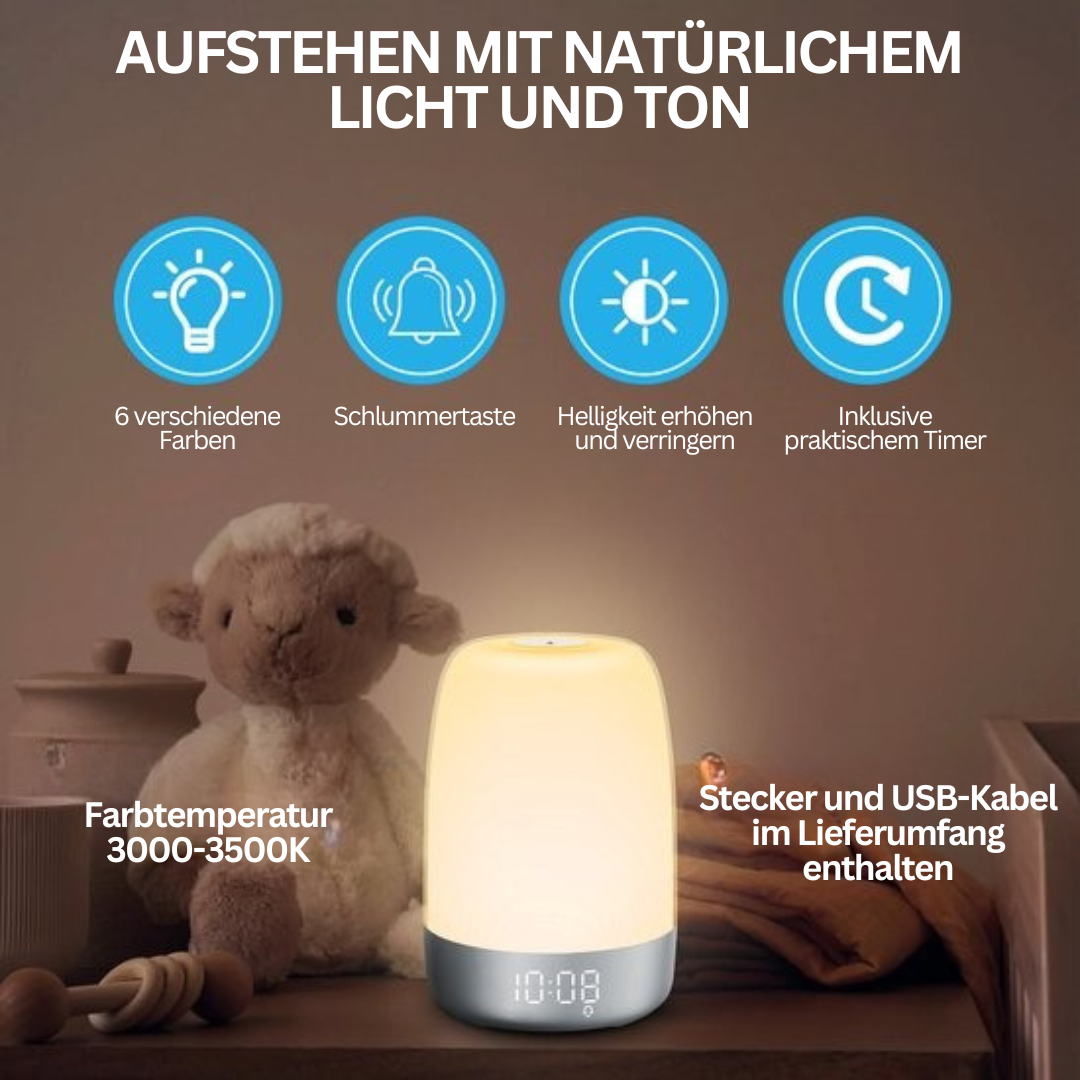 Wake-Up Light with Nature Sounds – Aurora