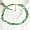 Stylishly Shaped Polished Crystal Necklace - Lina