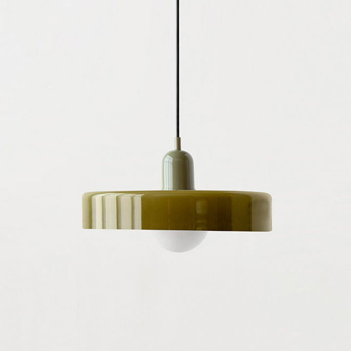 Colourful Bauhaus-Style Pendant Lamp - StiloGlas