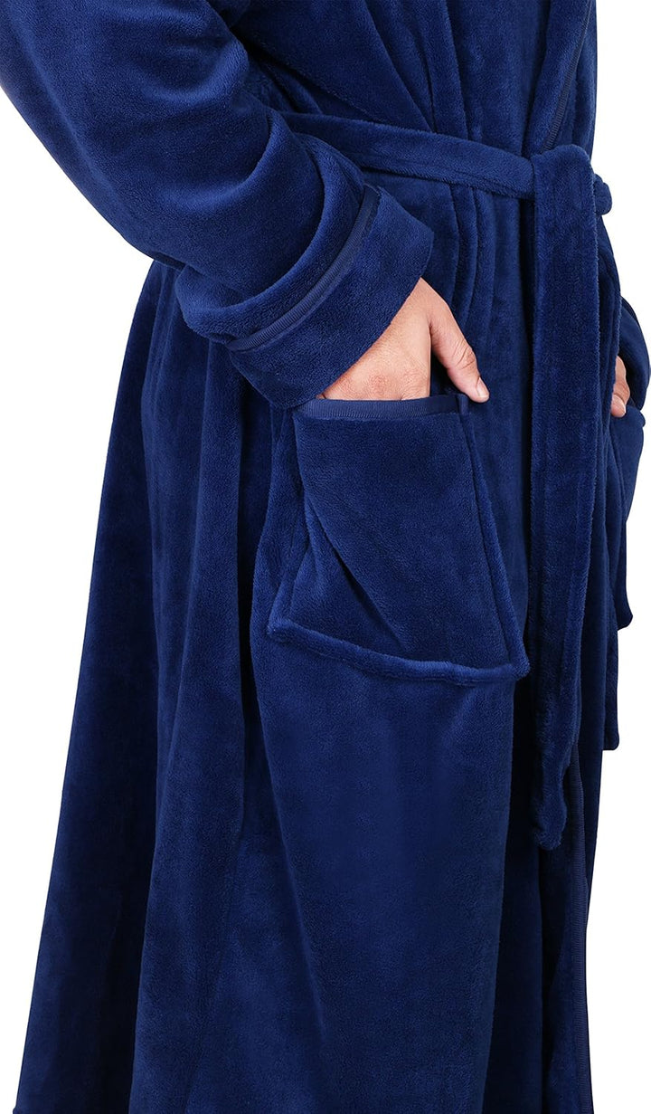 Men's Lightweight Fleece Summer Dressing Gown – Harry