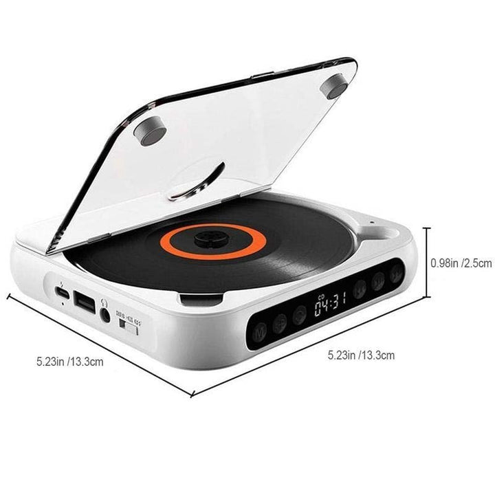Portable CD Player - Bluetooth | Hi-Fi Audio | Various Colours